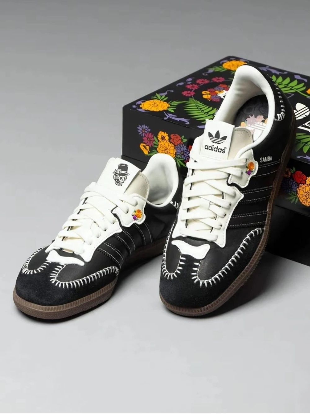 adidas Samba Black and White Sneakers